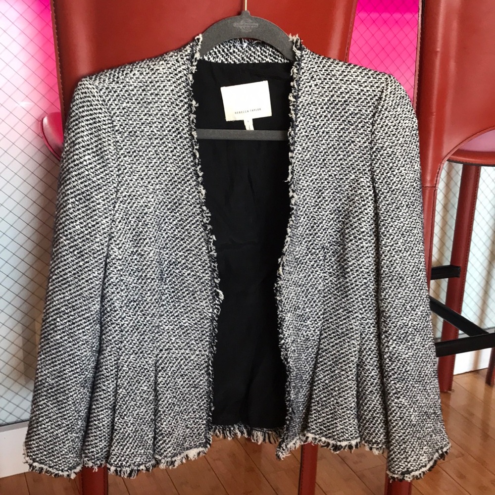Rebecca Taylor Tweed Jacket size 6